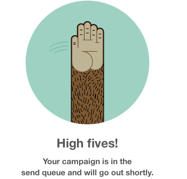 Mailchimp user onboarding