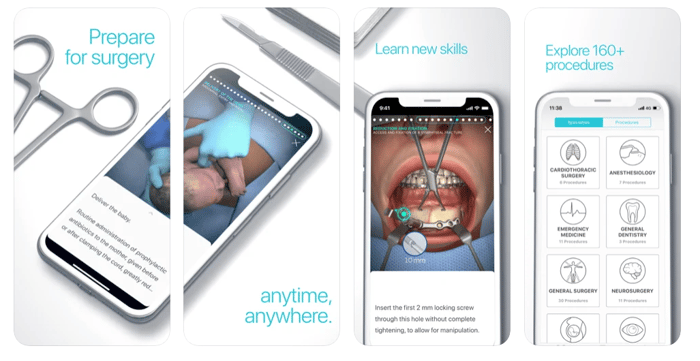 Touch Surgery surgical app