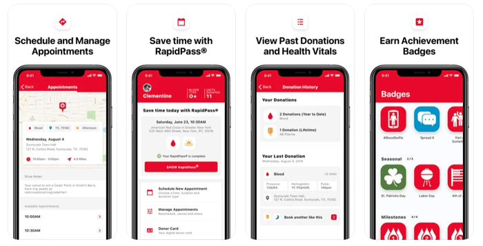 blood donor app red cross