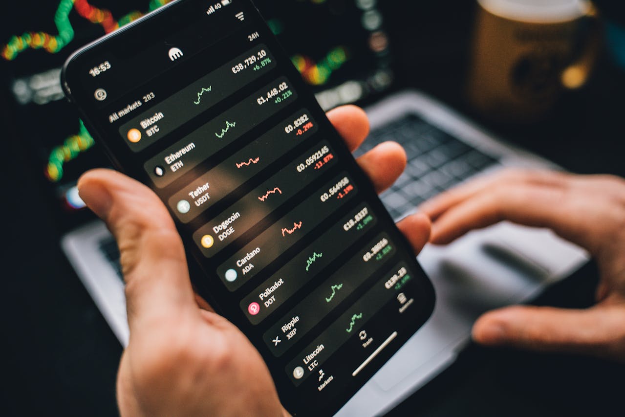 finance app design
